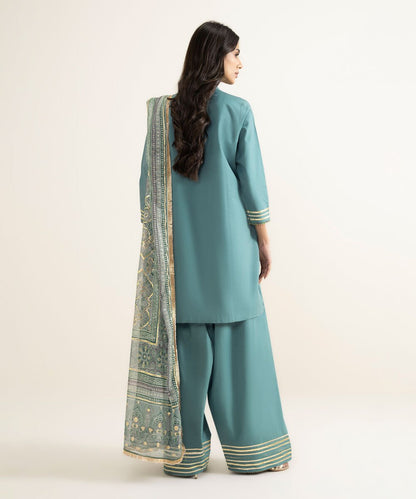 3 Piece - Embroidered Lawn Suit