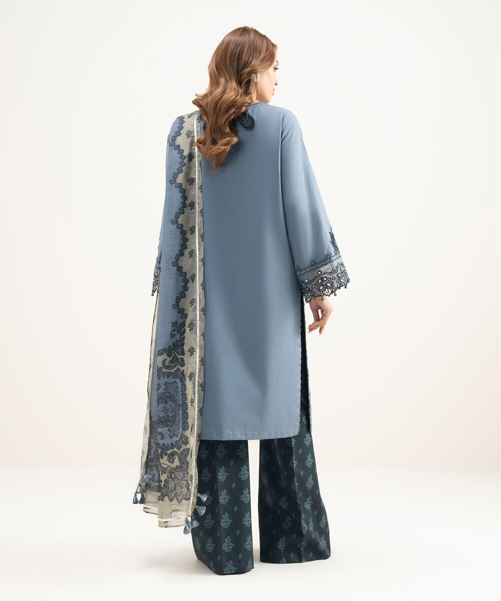 3 Piece - Embroidered Lawn Suit