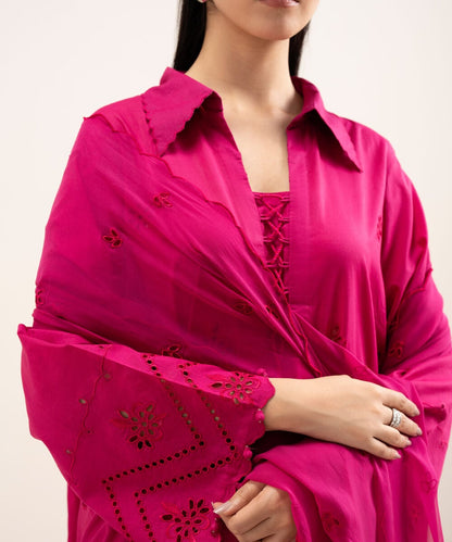 3 Piece - Embroidered Lawn Suit
