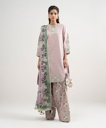 3 Piece - Embroidered Lawn Suit