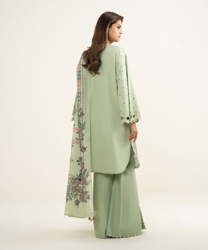 3 Piece - Embroidered Lawn Suit