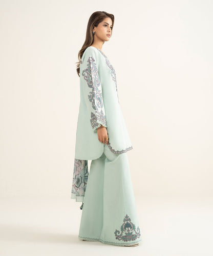 3 Piece - Embroidered Lawn Suit