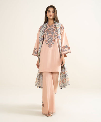 3 Piece - Embroidered Lawn Suit