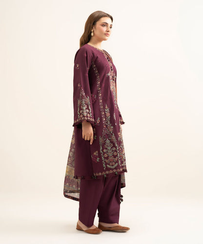 3 Piece - Embroidered Lawn Suit