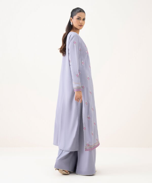 Embroidered Cotton Viscose Shirt