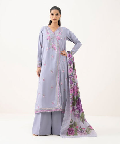 Embroidered Cotton Viscose Shirt