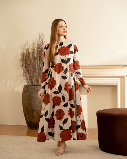 Silk 3PC Digital Printed-107