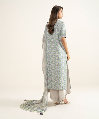 3 Piece - Embroidered Lawn Suit