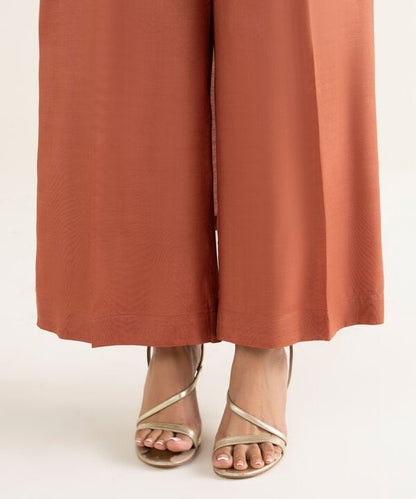2 Piece - Embroidered Chiffon Suit