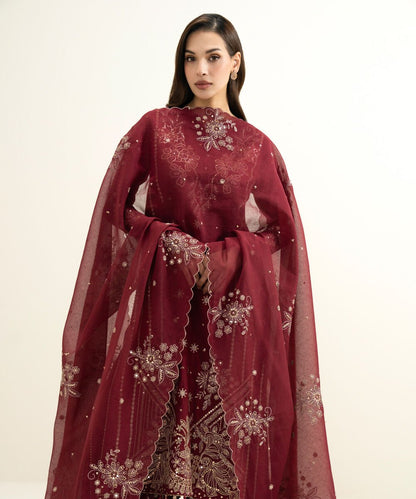 3 Piece - Embroidered Lawn Suit