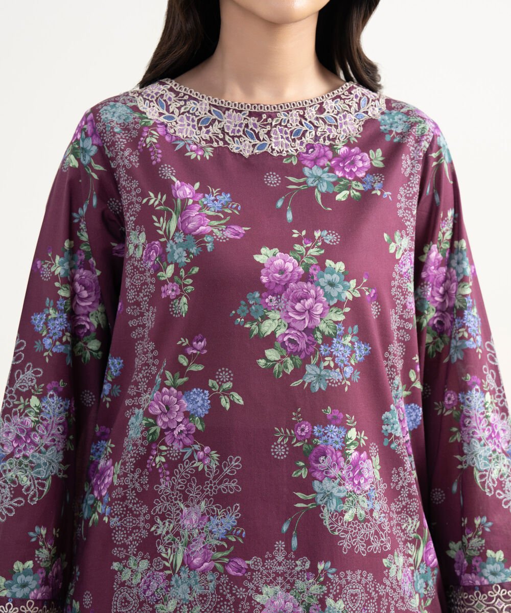 Embroidered Lawn Shirt