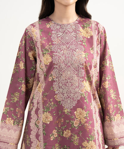 Embroidered Lawn Shirt