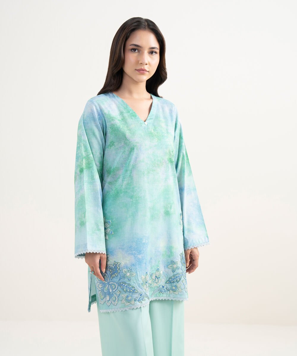 Embroidered Lawn Shirt