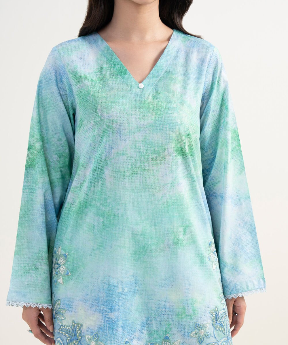 Embroidered Lawn Shirt
