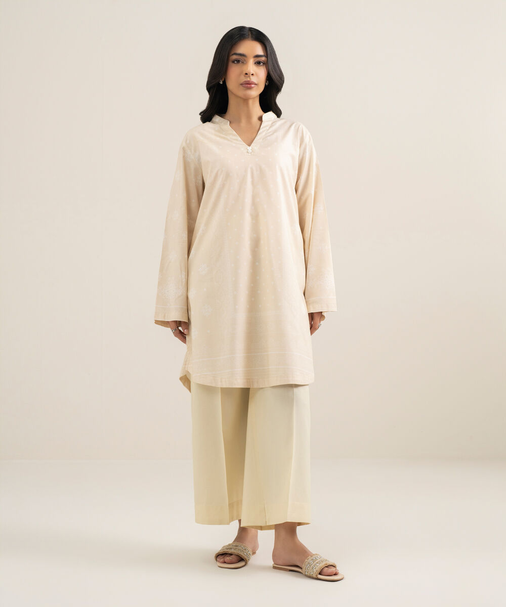 Printed Cotton Viscose Shirt