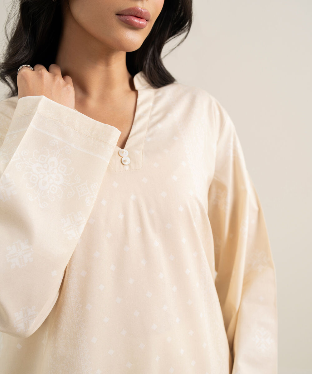Printed Cotton Viscose Shirt