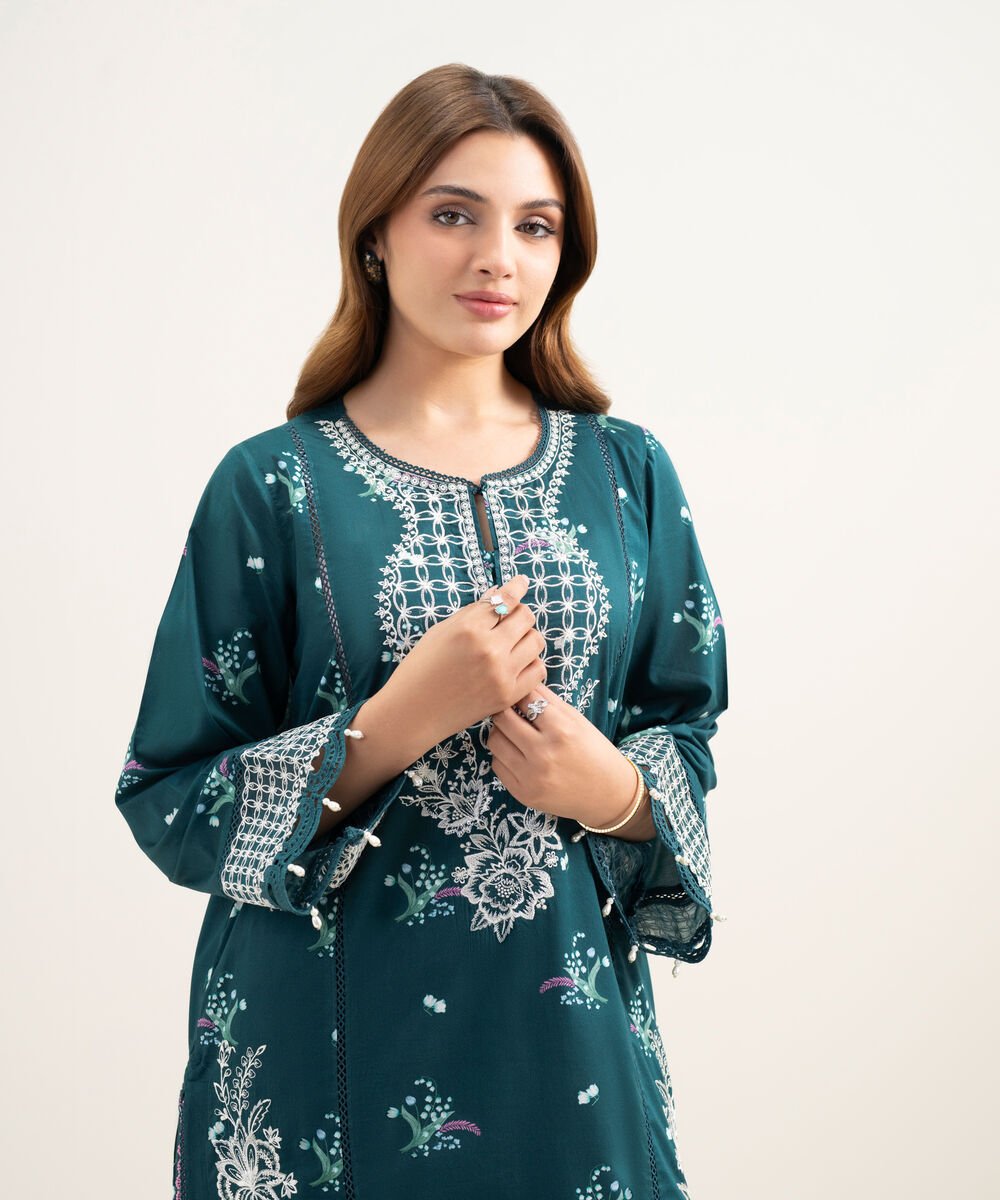 Embroidered Lawn Shirt