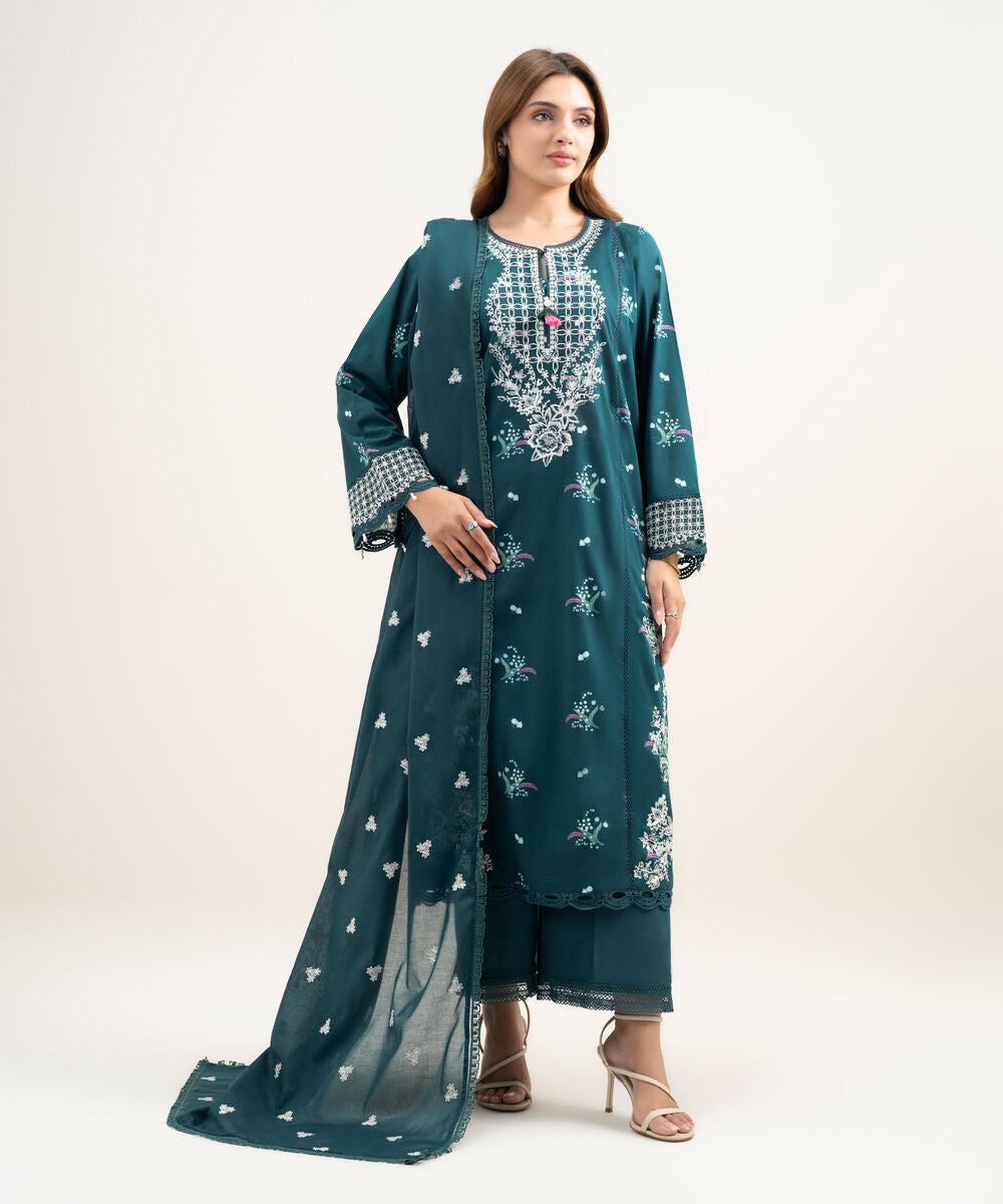 Embroidered Lawn Shirt