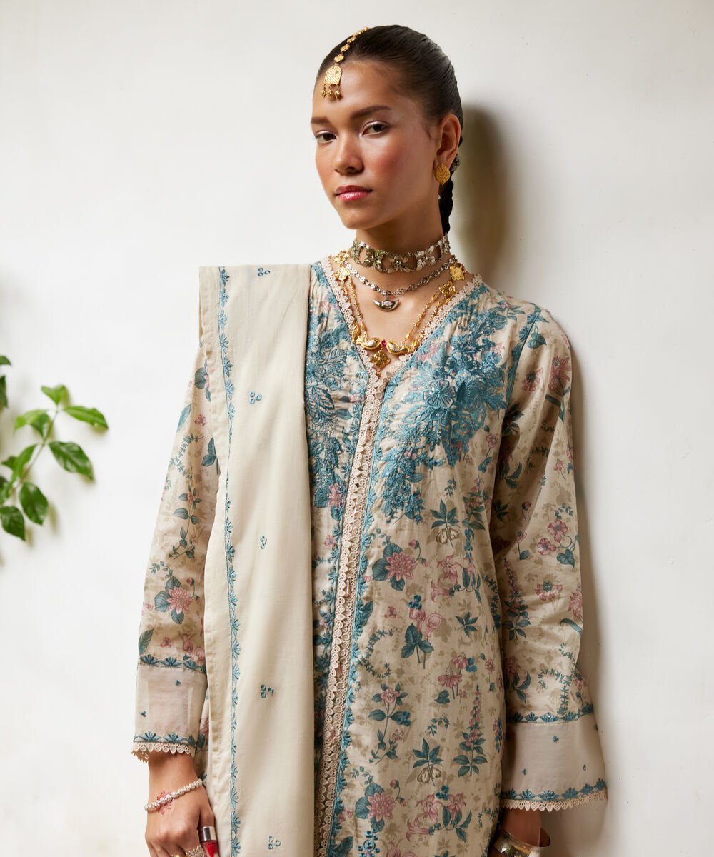 Embroidered Lawn Shirt