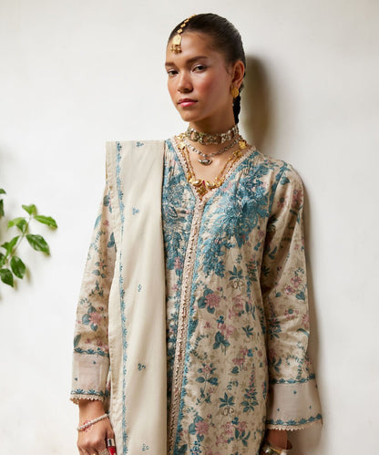 Embroidered Lawn Shirt