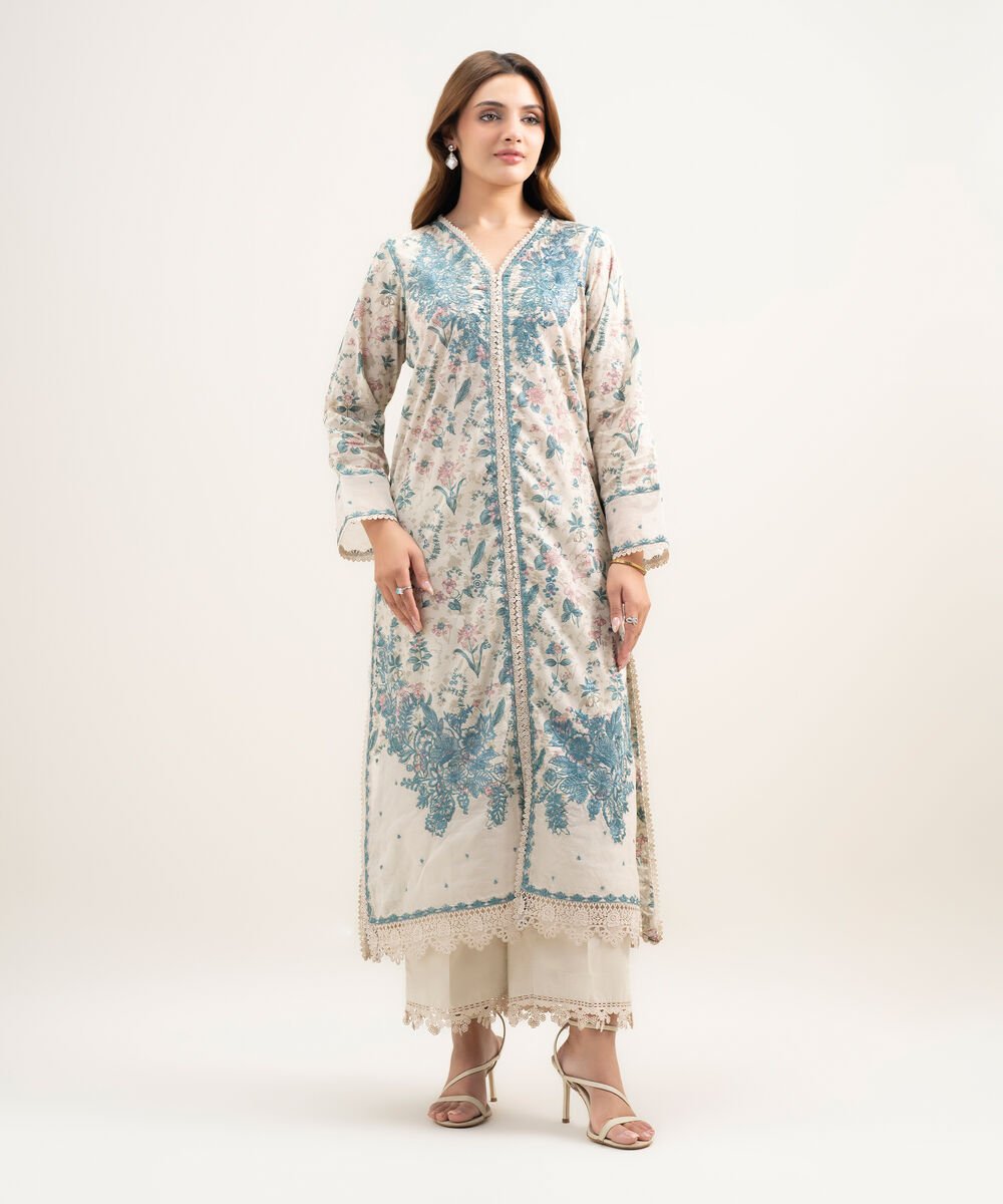 Embroidered Lawn Shirt