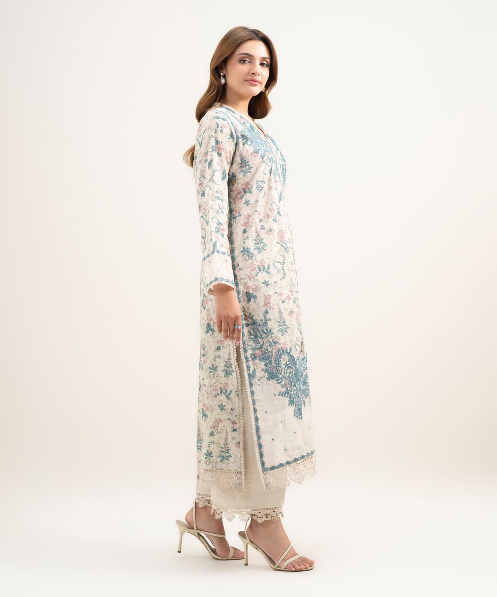 Embroidered Lawn Shirt