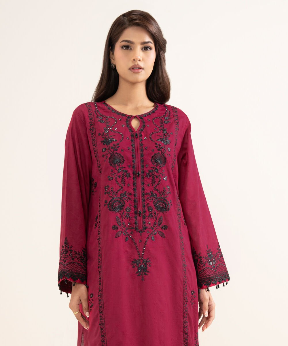 Embroidered Jacquard Shirt