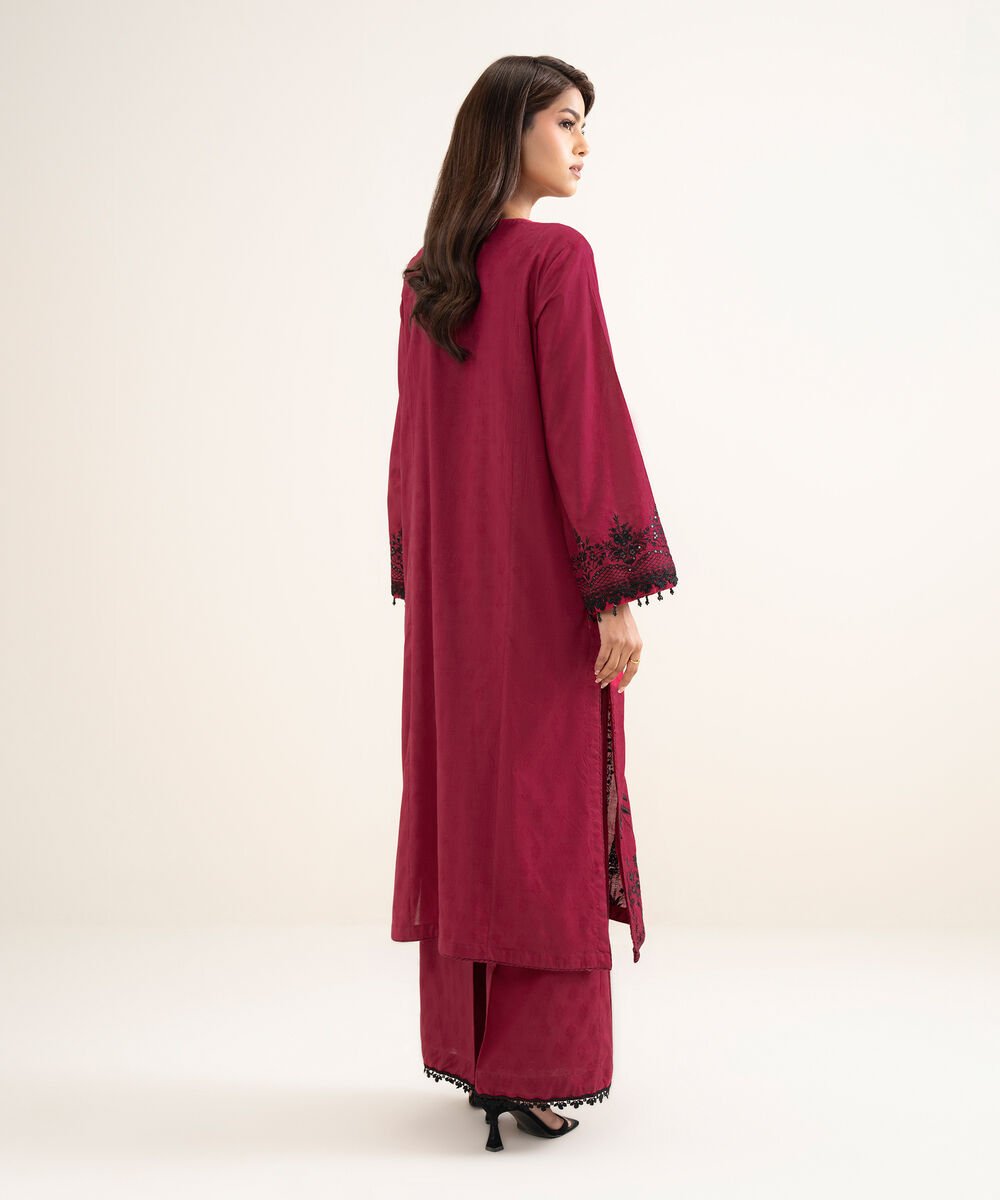 Embroidered Jacquard Shirt