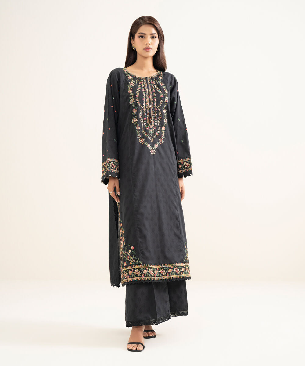 Embroidered Jacquard Shirt
