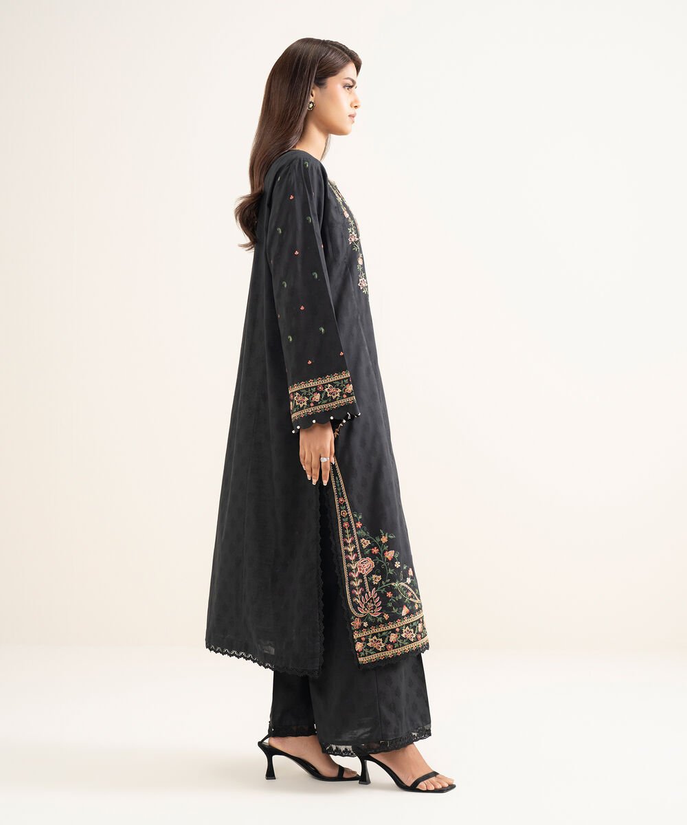 Embroidered Jacquard Shirt