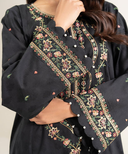 Embroidered Jacquard Shirt