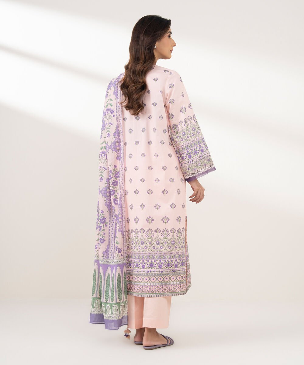 3 Piece - Embroidered Lawn Suit