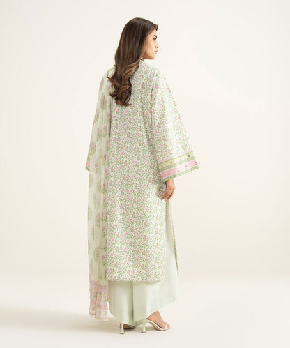 3 Piece - Embroidered Lawn Suit