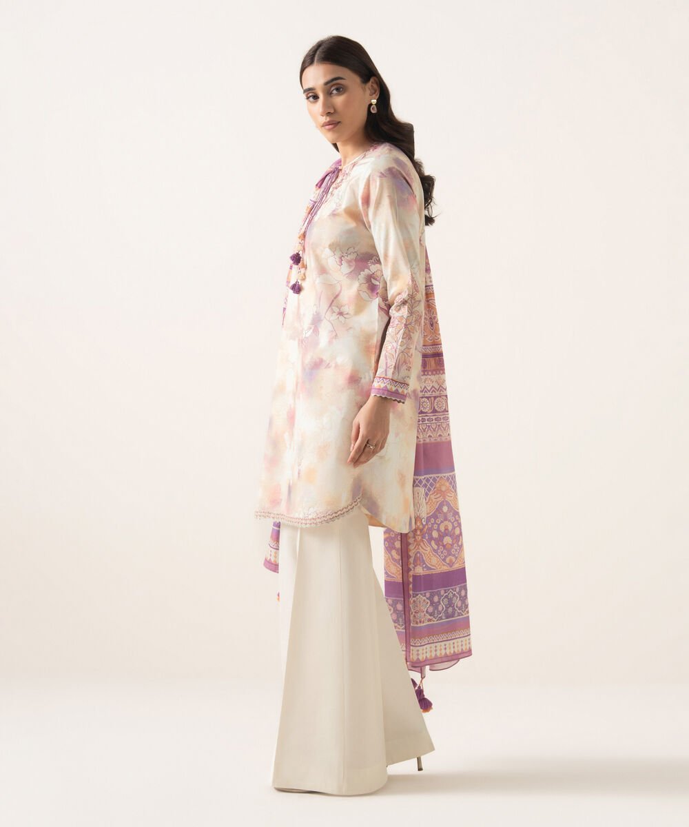 3 Piece - Embroidered Lawn Suit