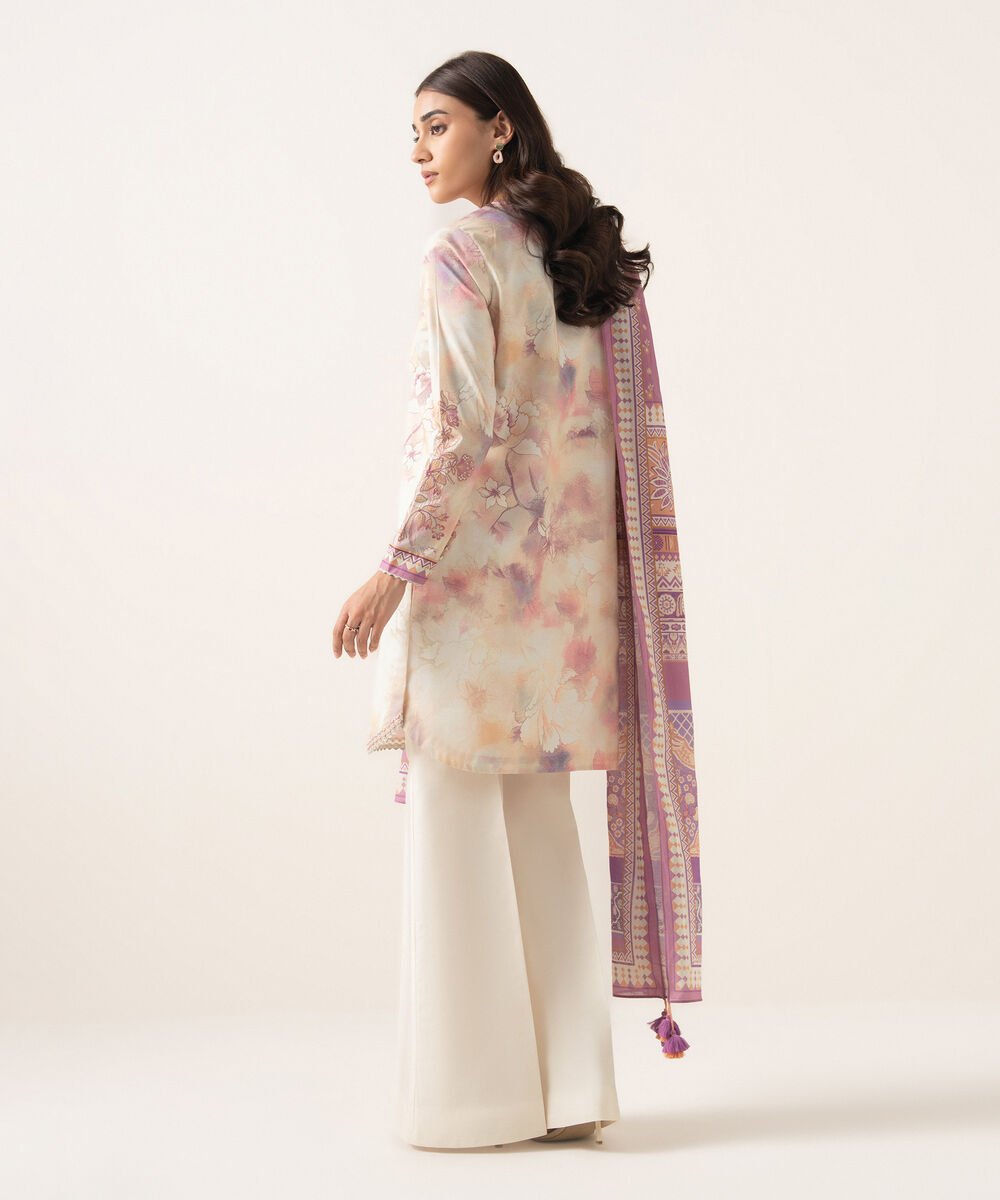 3 Piece - Embroidered Lawn Suit