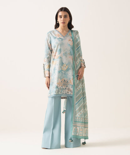 3 Piece - Embroidered Lawn Suit