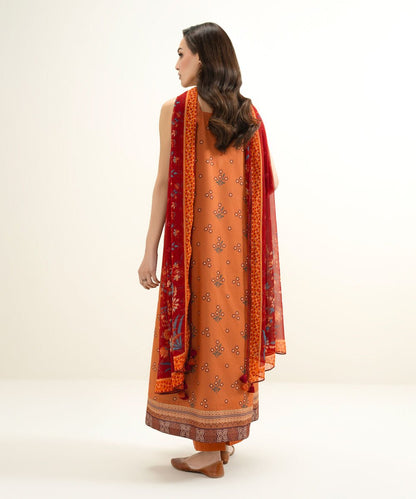 3 Piece - Embroidered Lawn Suit