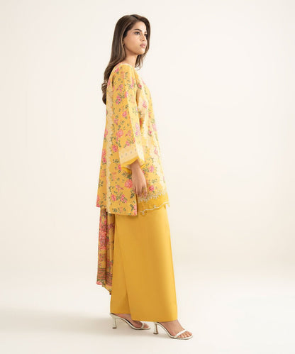 3 Piece - Embroidered Lawn Suit