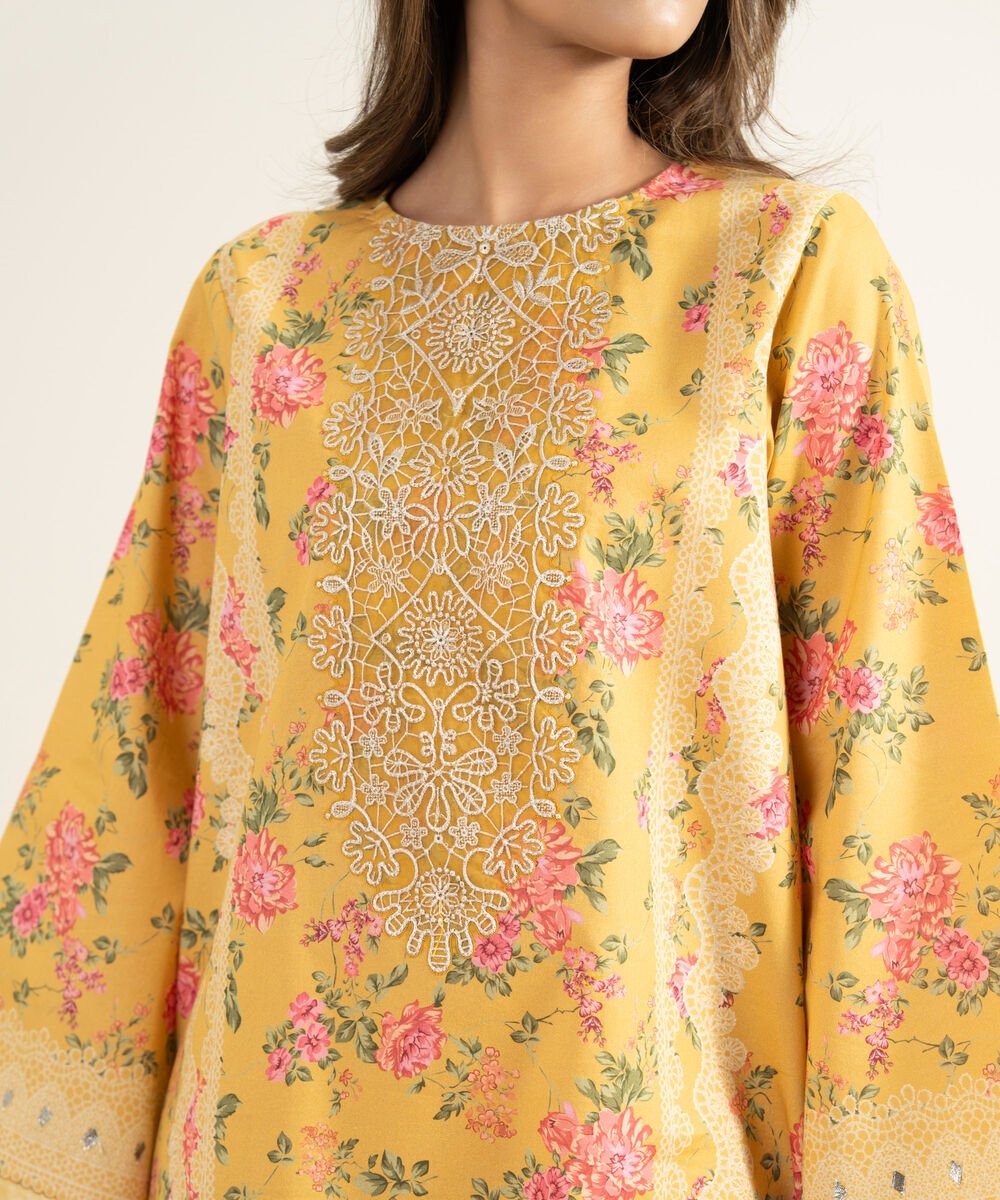 3 Piece - Embroidered Lawn Suit