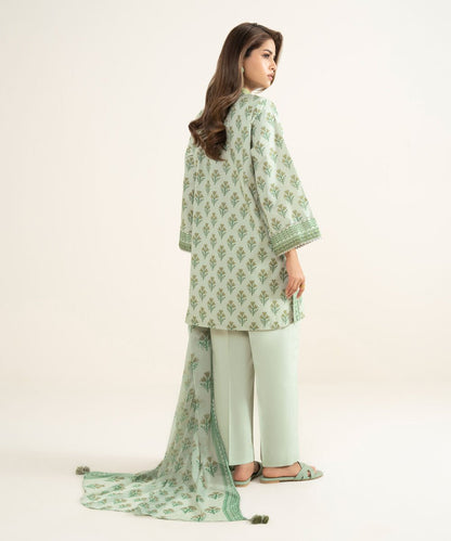3 Piece - Embroidered Lawn Suit