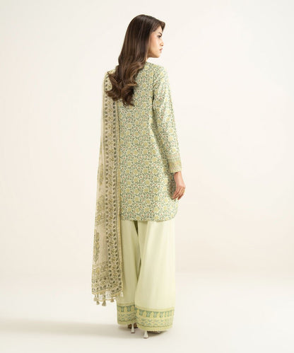 3 Piece - Embroidered Lawn Suit