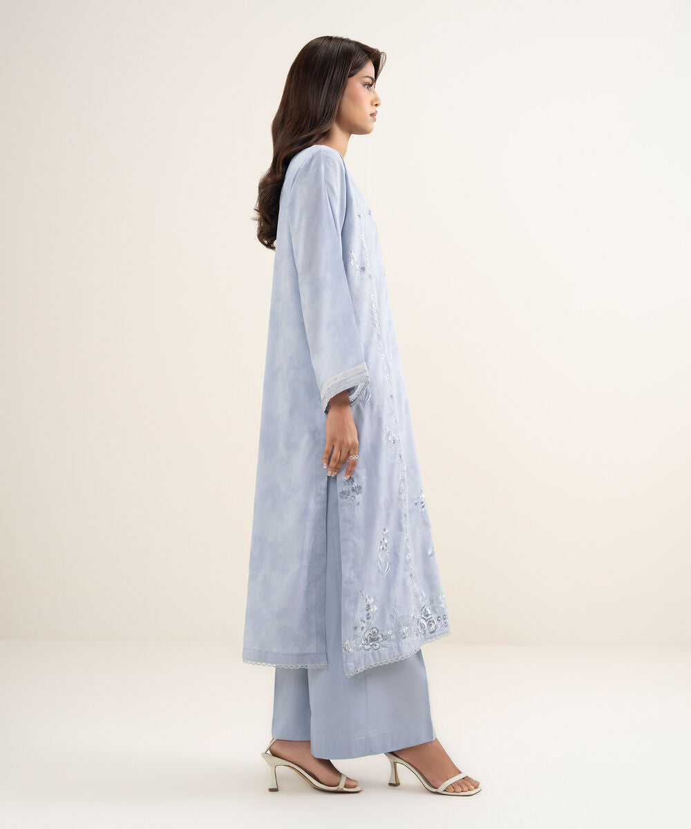 Embroidered Jacquard Shirt