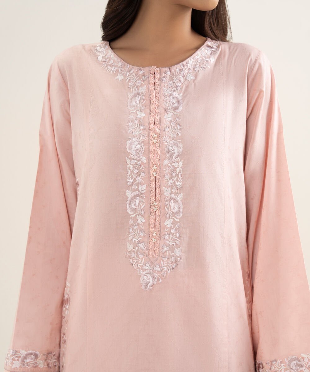 Embroidered Jacquard Shirt
