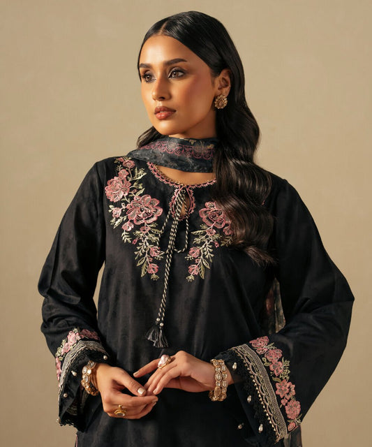Embroidered Jacquard Shirt
