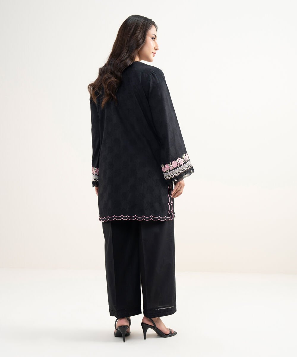 Embroidered Jacquard Shirt
