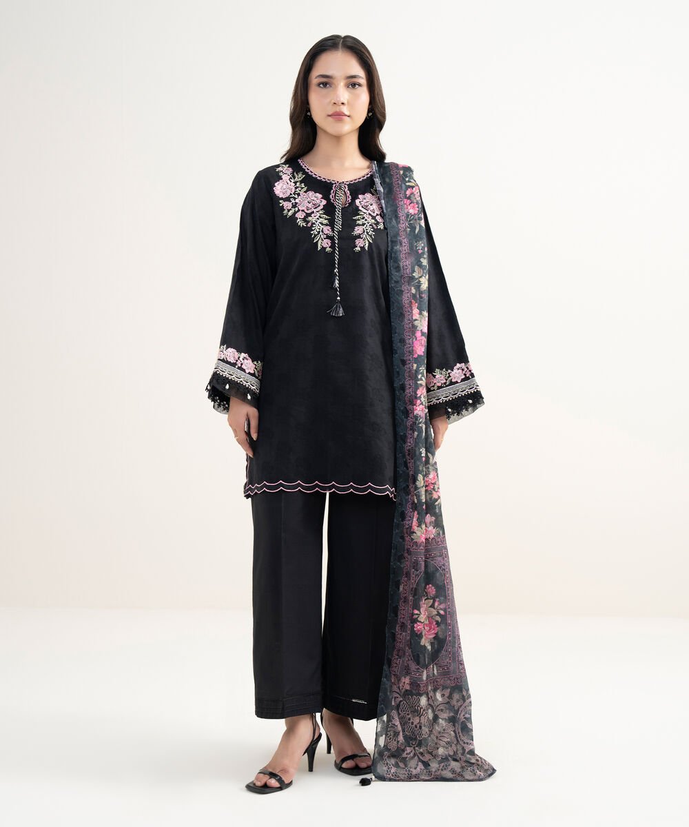 Embroidered Jacquard Shirt