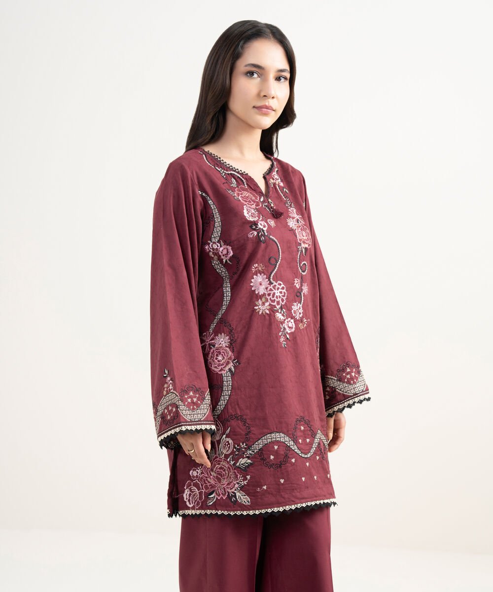 Embroidered Jacquard Shirt