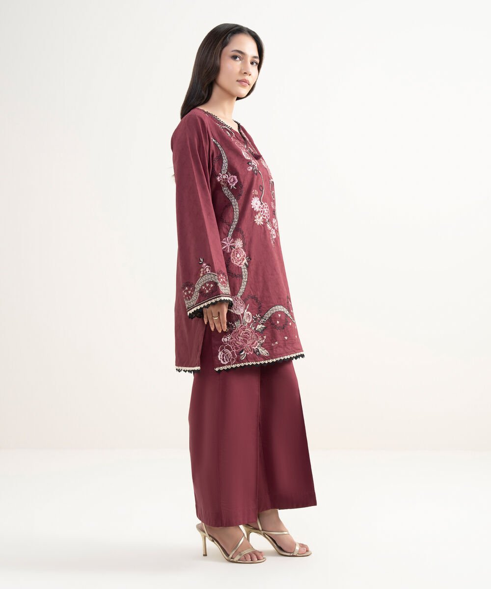 Embroidered Jacquard Shirt