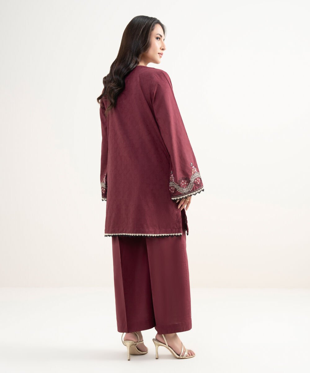 Embroidered Jacquard Shirt