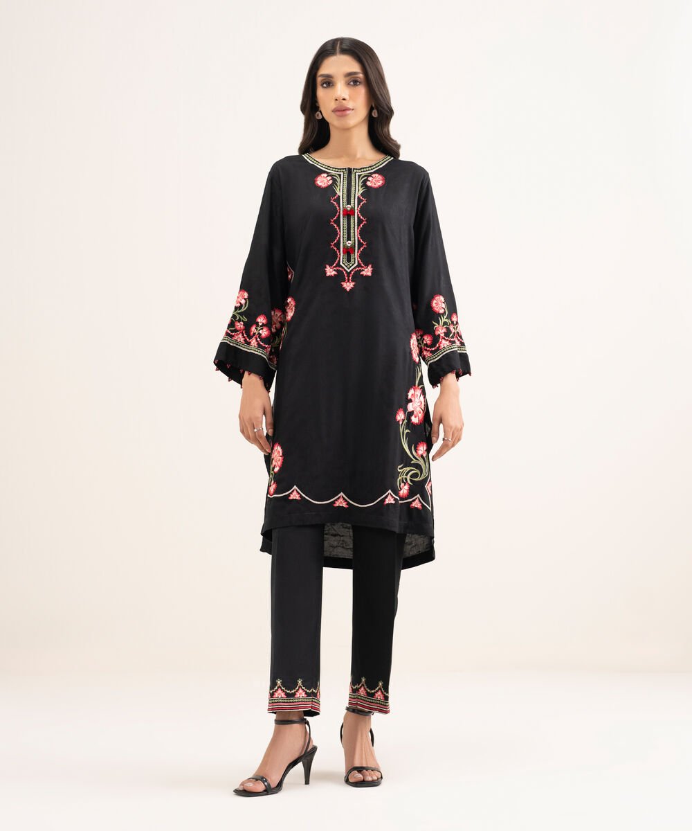 Embroidered Arabic Jacquard Shirt